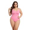 Shapewear bodysuit seamless tummy lifting buttocks plus size